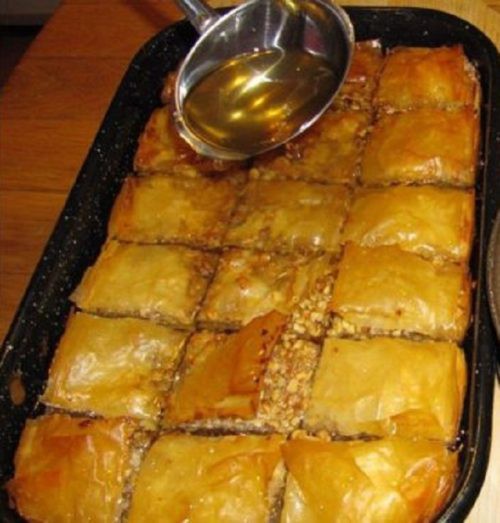 bakláva, török édesség